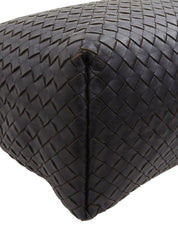 黑色编织手提包