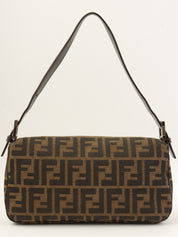 FF Zucca 图案妈妈水桶棕色