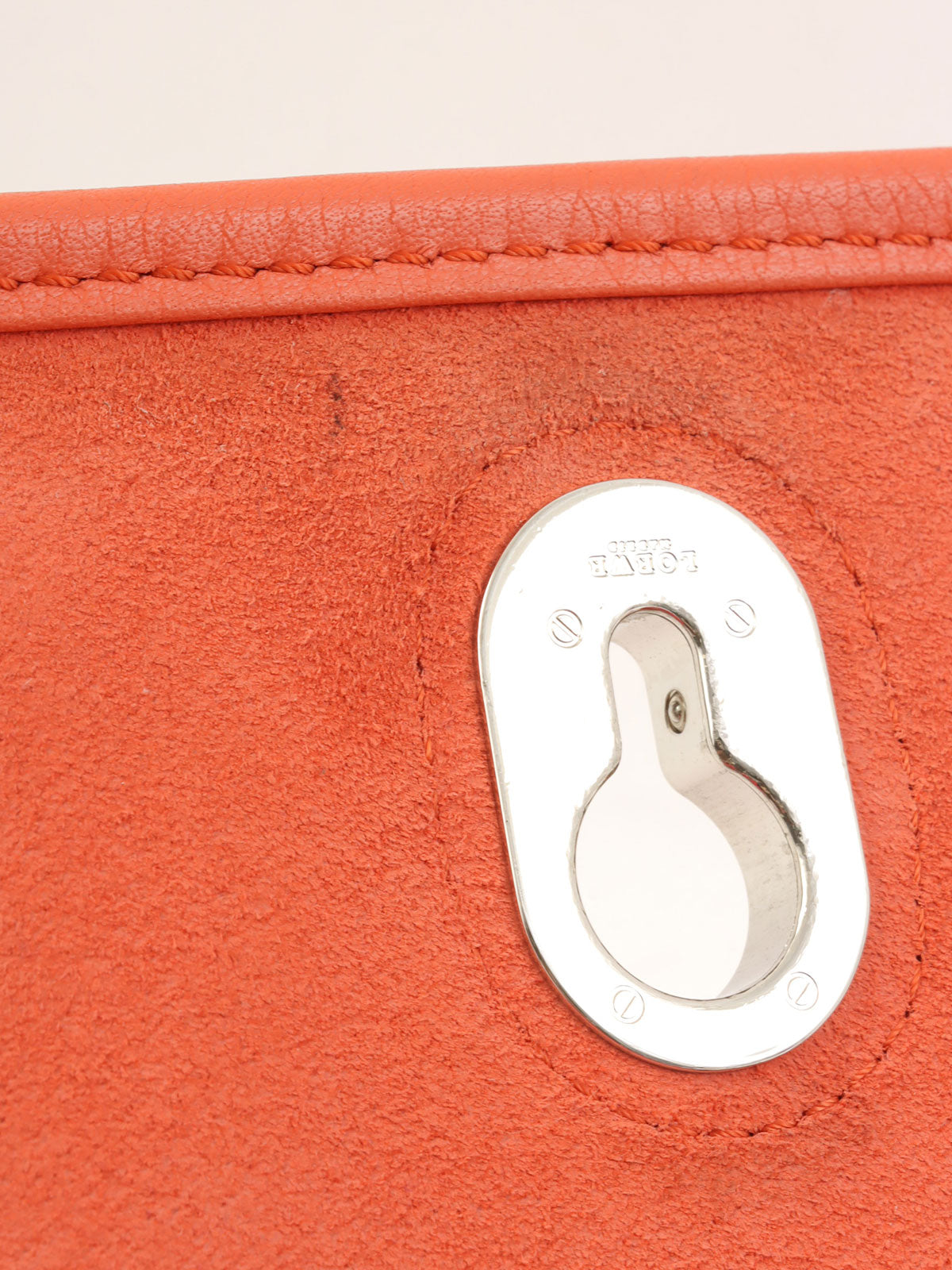 粉色/橙色Anagram压纹单肩包