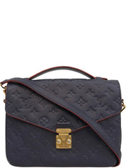 2019 Monogram Empreinte Pochette Metis MM Marine Rouge