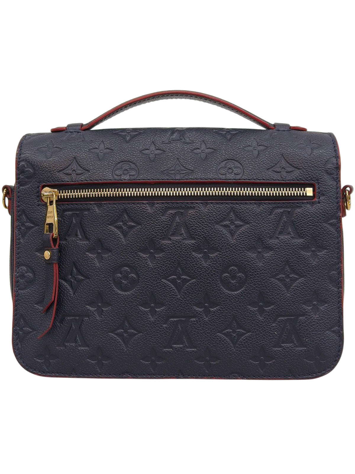 2019 Monogram Empreinte Pochette Metis MM Marine Rouge