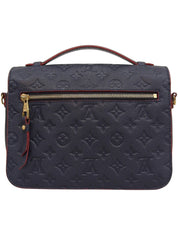 2019 Monogram Empreinte Pochette Metis MM Marine Rouge