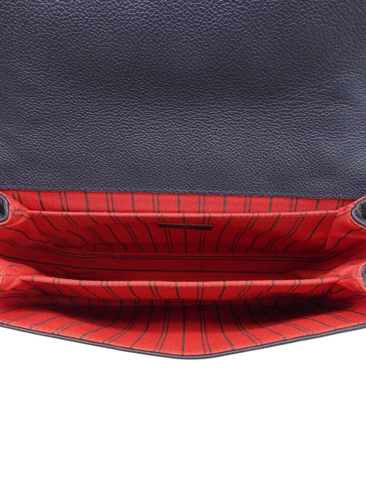 2019 Monogram Empreinte Pochette Metis MM Marine Rouge