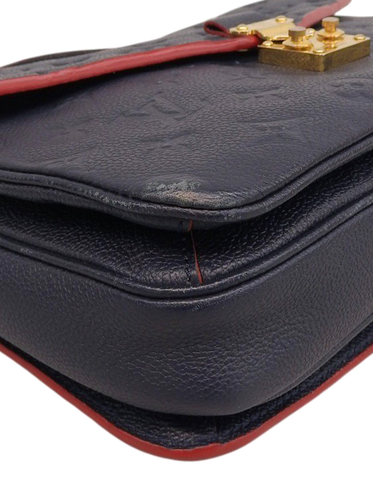 2019 Monogram Empreinte Pochette Metis MM Marine Rouge