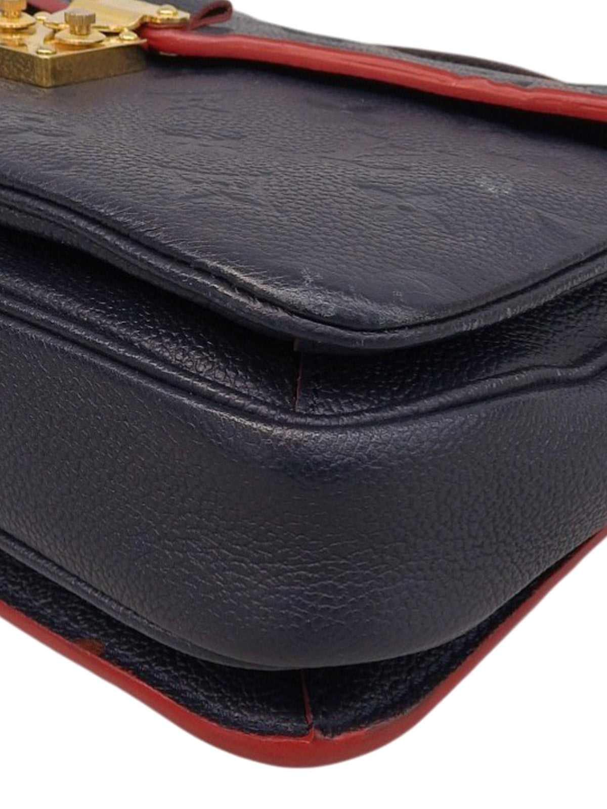 2019 Monogram Empreinte Pochette Metis MM Marine Rouge
