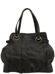 グッチシマトートバッグ ブラック