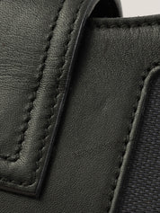 Gロゴプレートショルダーバッグ ネイビー