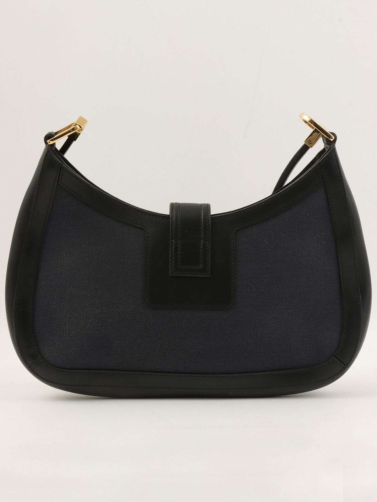 Gロゴプレートショルダーバッグ ネイビー