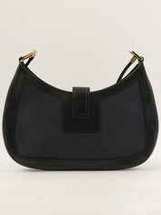 Gロゴプレートショルダーバッグ ネイビー