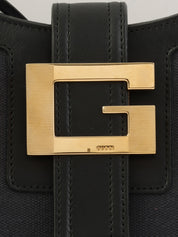 Gロゴプレートショルダーバッグ ネイビー