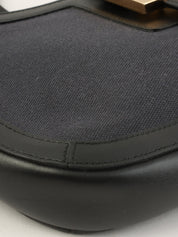 Gロゴプレートショルダーバッグ ネイビー