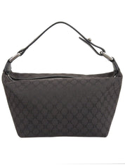 マカダムパターンミニハンドバッグ ブラック