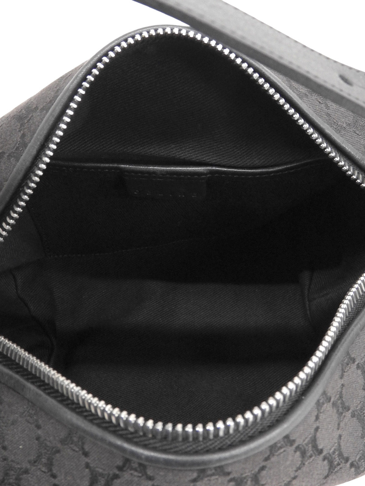 マカダムパターンミニハンドバッグ ブラック