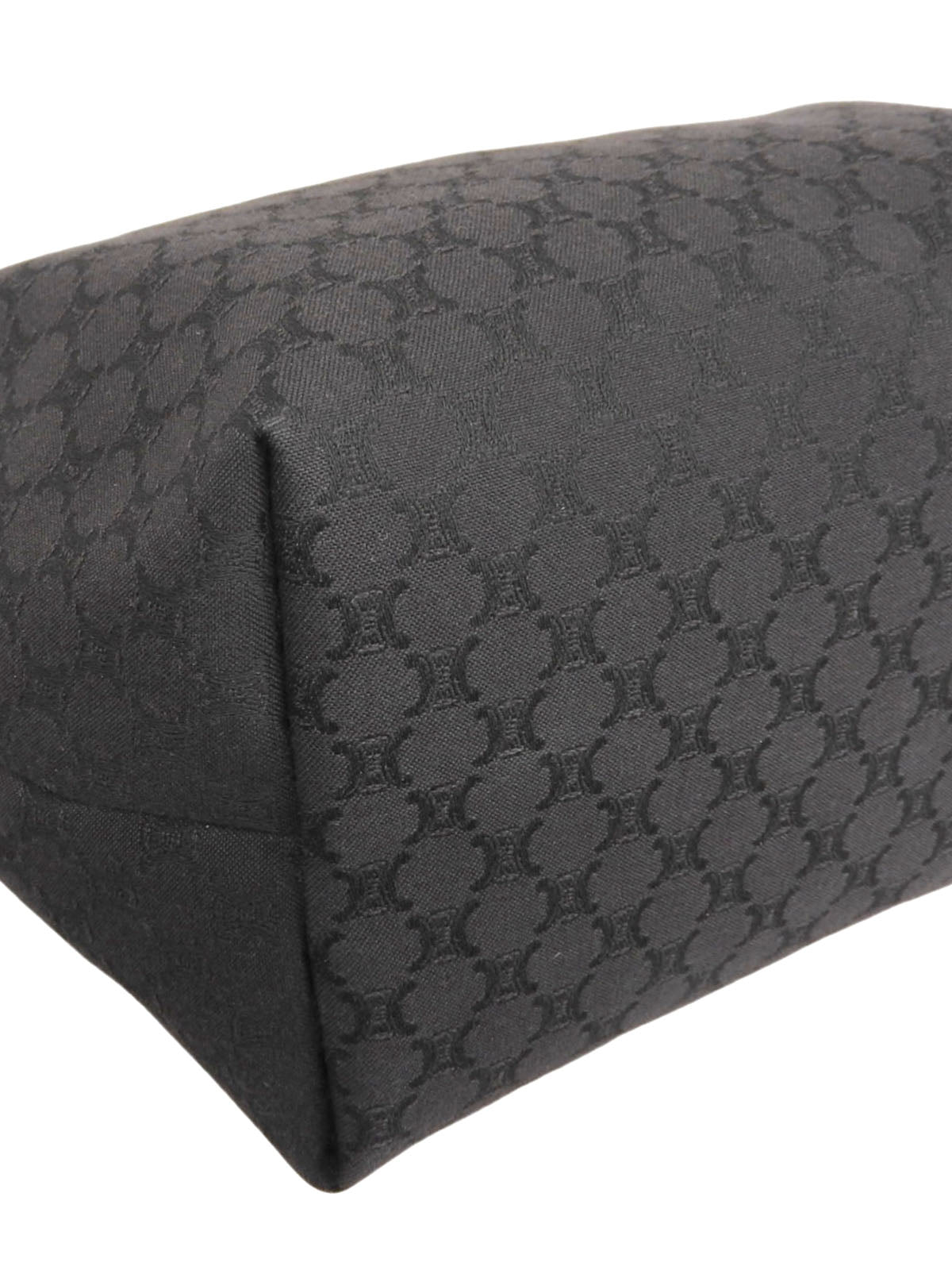 マカダムパターンミニハンドバッグ ブラック