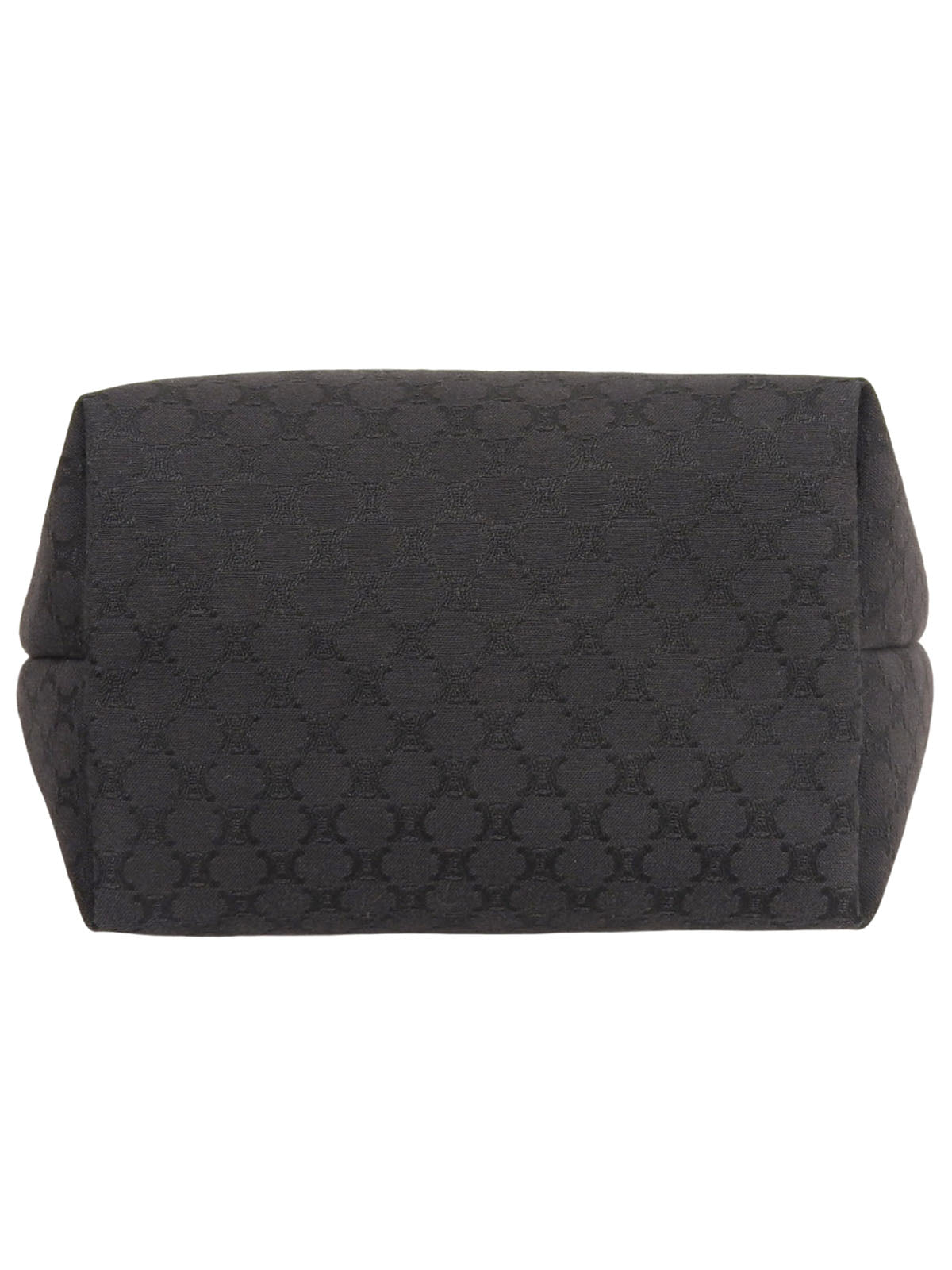 マカダムパターンミニハンドバッグ ブラック