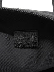 キャンバスGGパターンハンドバッグ ブラック