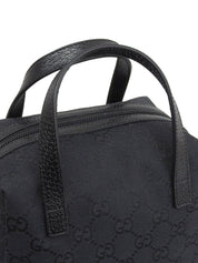 キャンバスGGパターンハンドバッグ ブラック