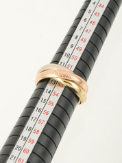18K Trinity Ring, size 53, yellow gold/pink gold/white gold