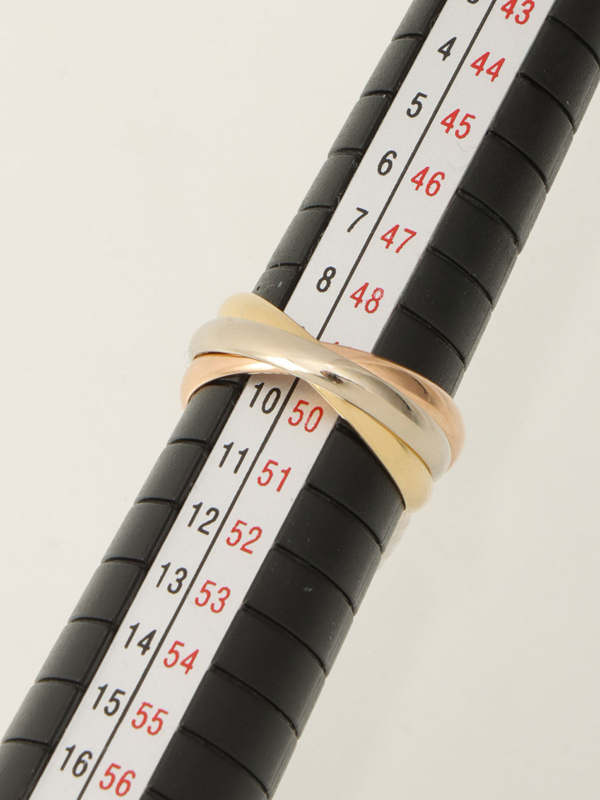 18K Trinity Ring Yellow Gold/Pink Gold/White Gold #51