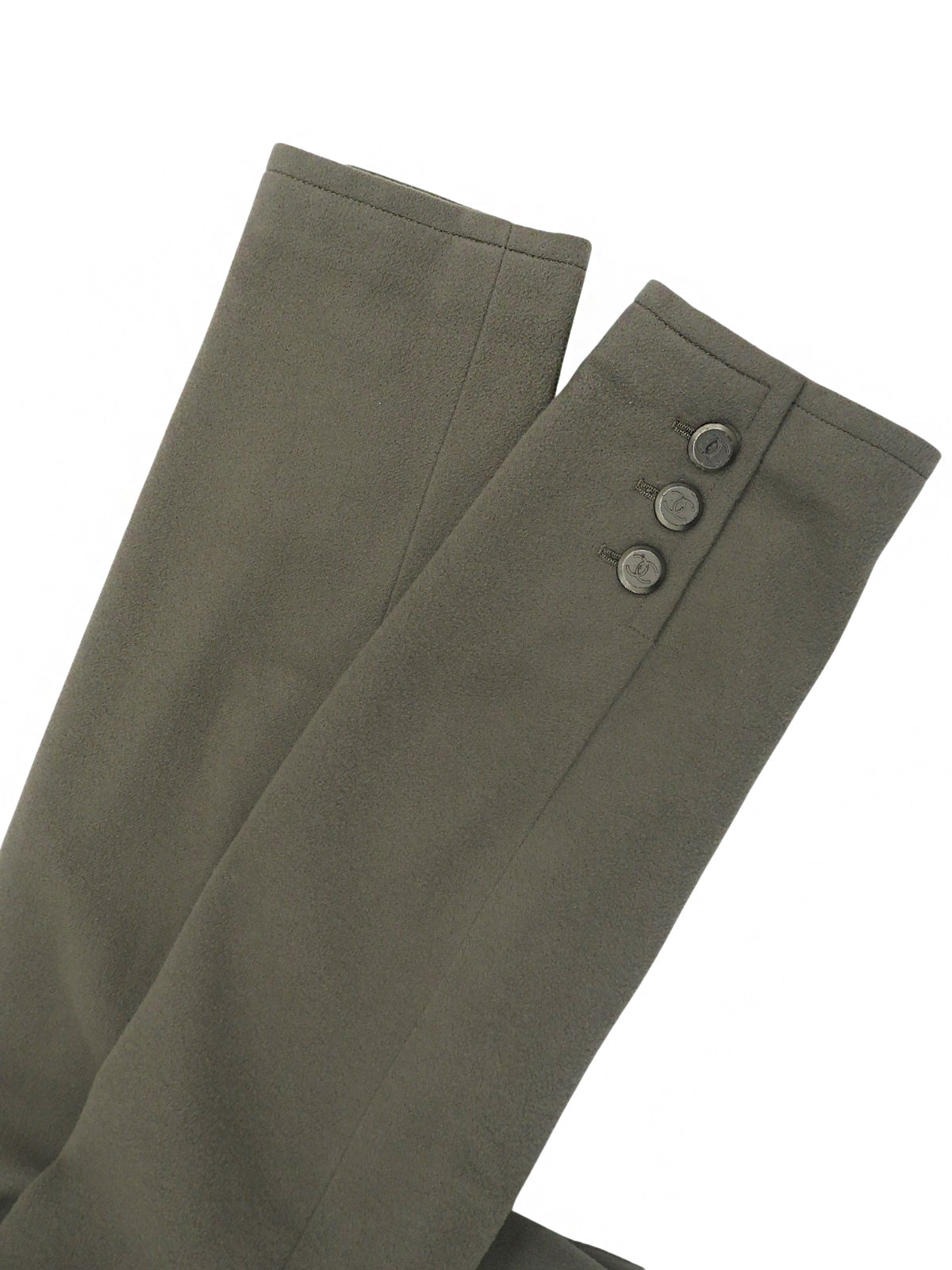 1998 CC Mark Button Long Coat #42 Khaki