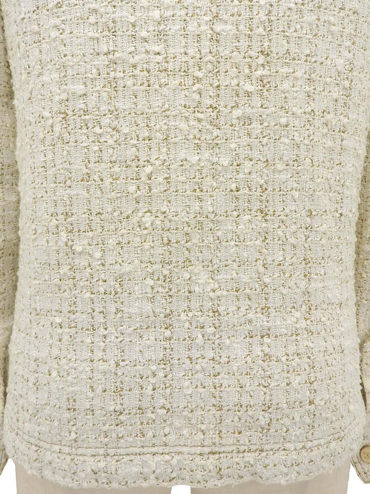 2001 Tweed CC Mark Button Jacket, Brown/Multi