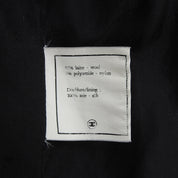 1994 Tweed CC Mark Button Jacket #38 Black/White