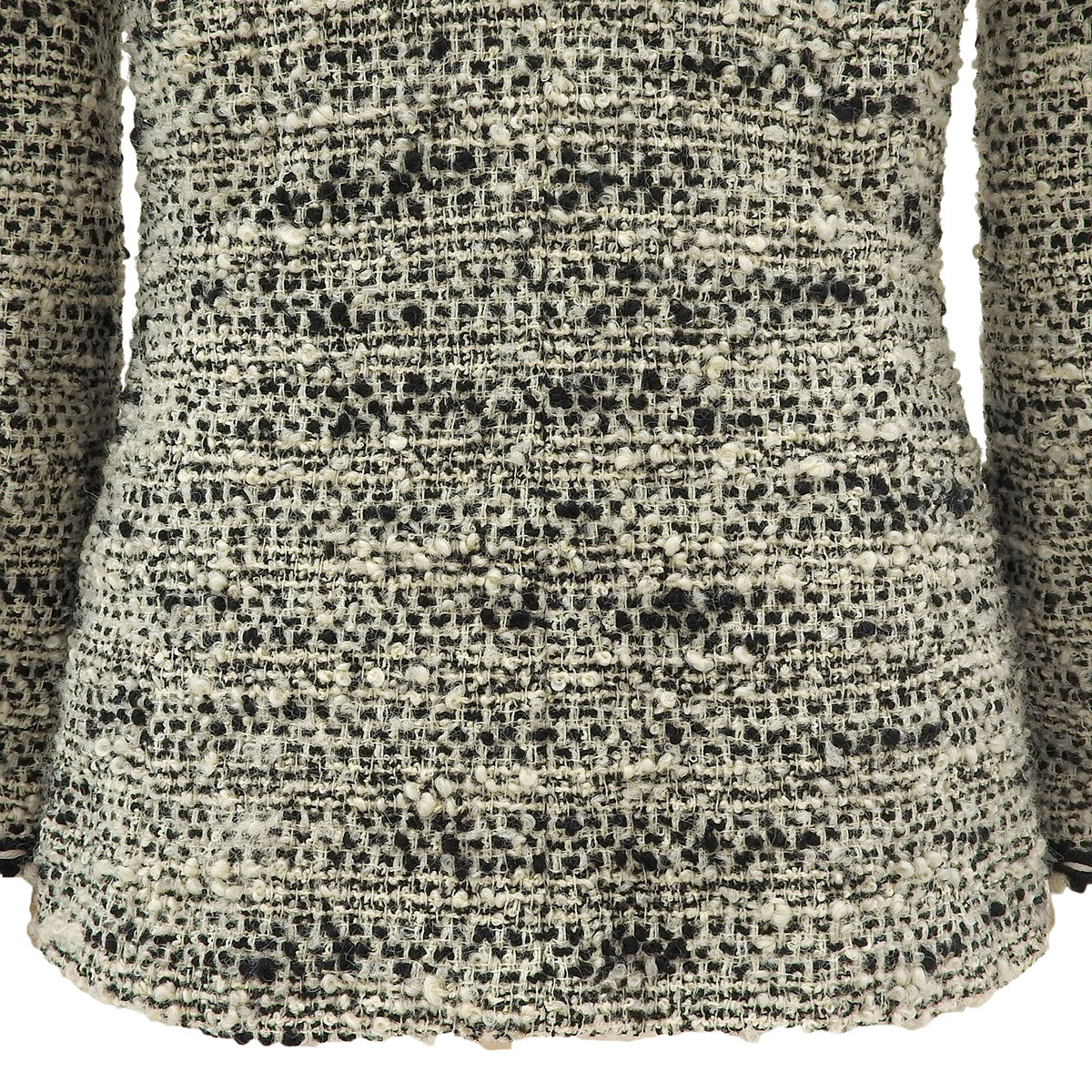 1994 Tweed CC Mark Button Jacket #38 Black/White