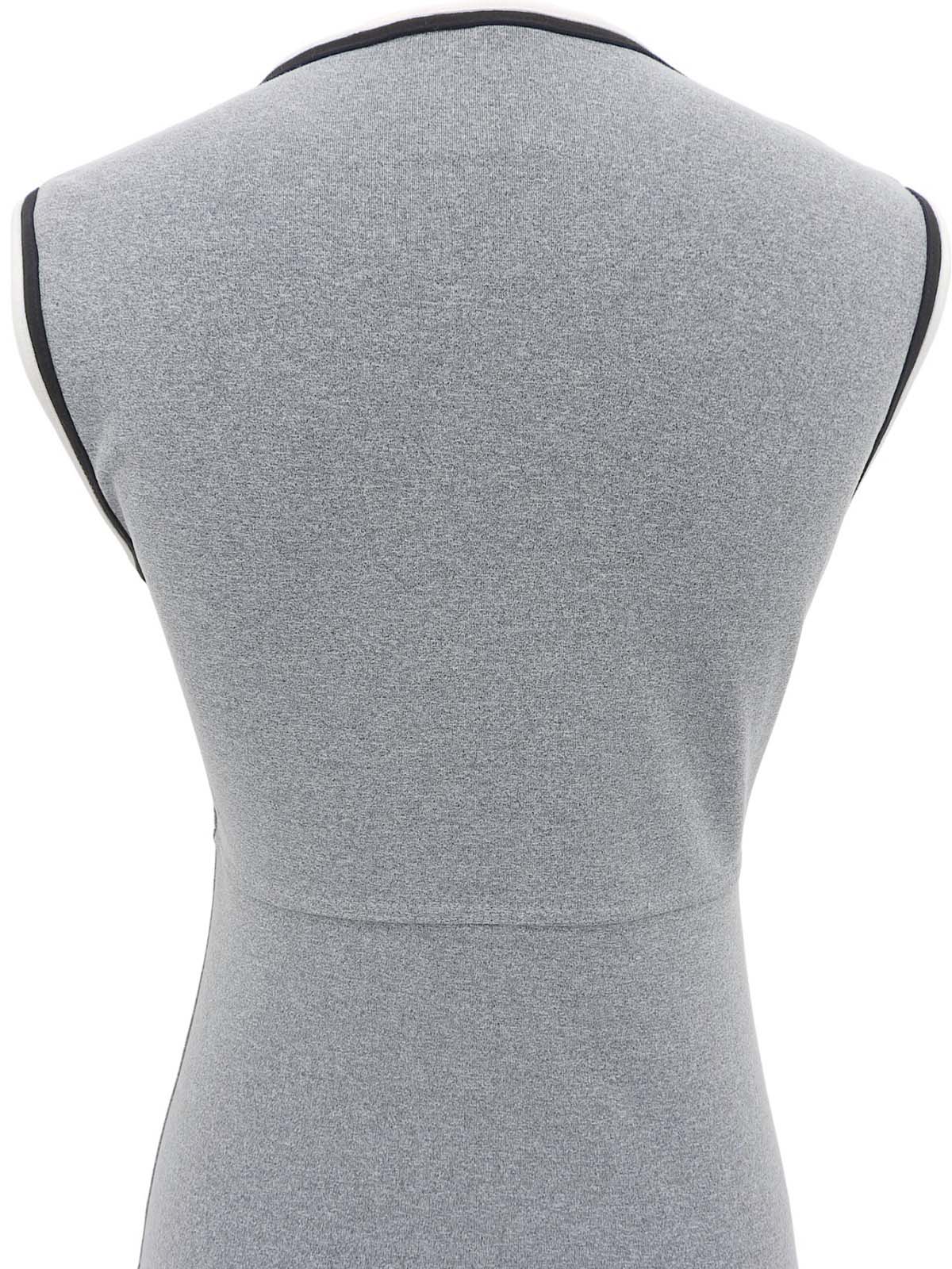 1998年製 CCマーク刺繍ノースリーブワンピース グレー