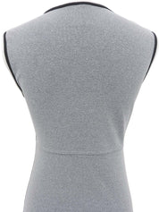 1998年製 CCマーク刺繍ノースリーブワンピース グレー