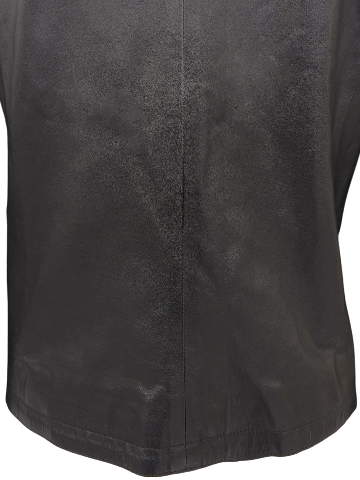 2009 Leather Trim Design Rider's Jacket Black