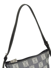Anagram Logo Shoulder Bag Navy