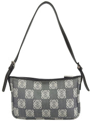 Anagram Logo 单肩包 海军蓝