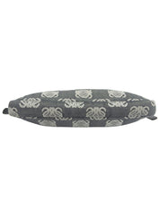 Anagram Logo Shoulder Bag Navy