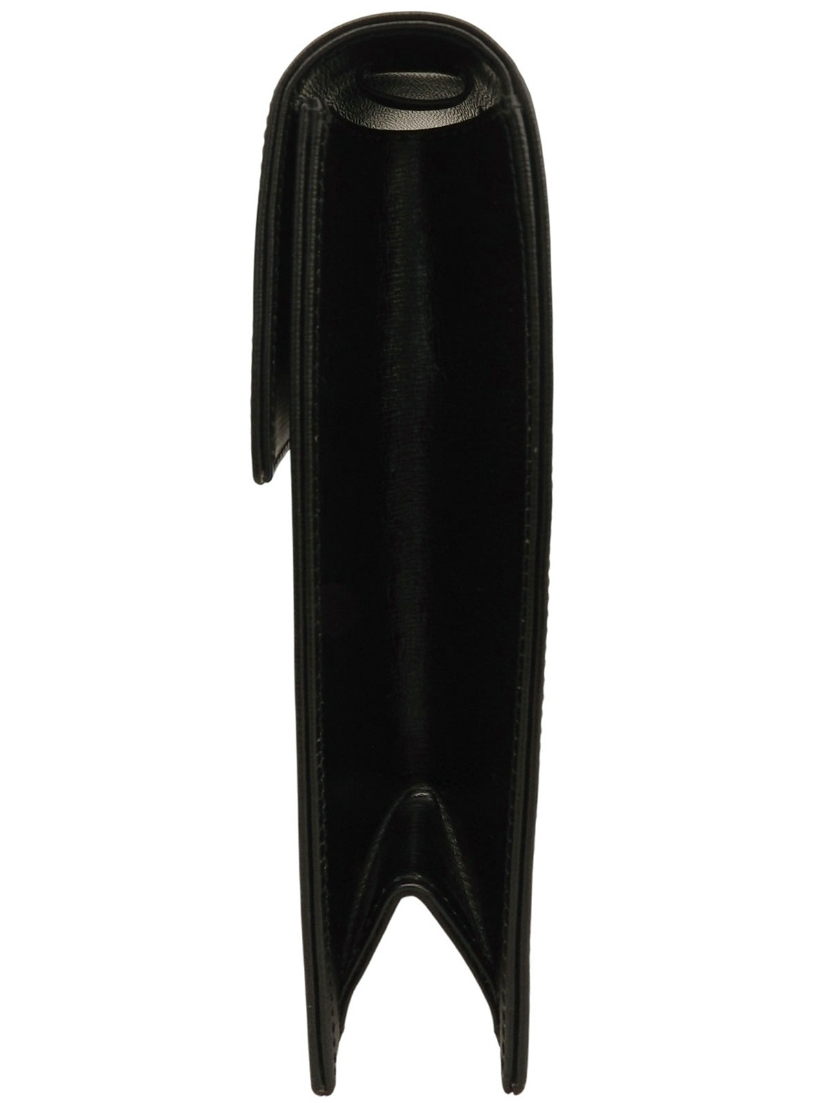 带Logo铭牌的黑色双向包