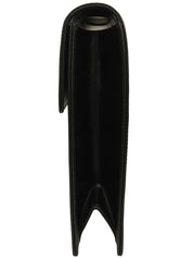 带Logo铭牌的黑色双向包