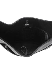 Maris Pearl Logo Plate One Shoulder Bag Black