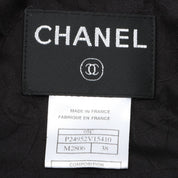 2005 Tweed CC Mark Emblem Patch Jacket #38 Black