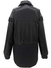 CCマークボタンキルティングジャケット #38 ブラック