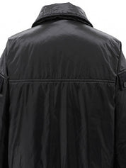 CC Mark Button Quilted Jacket #38 Black