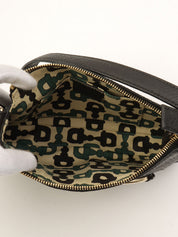Horsebit Plate Mini Handbag Black