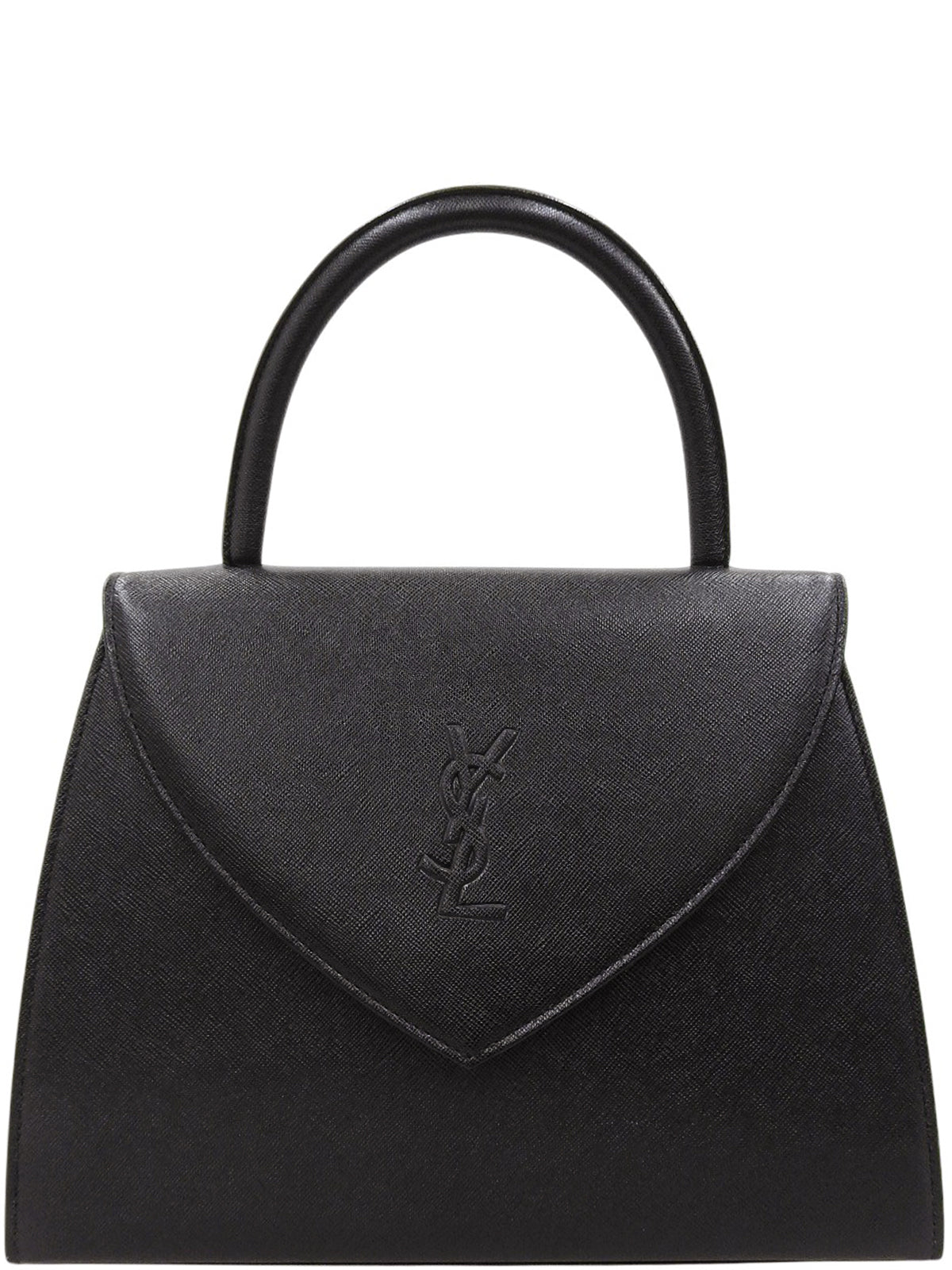 黑色压纹Logo手提包