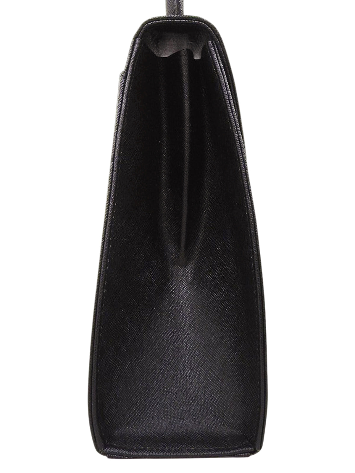 黑色压纹Logo手提包