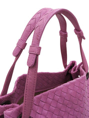 イントレチャートハンドバッグ パープル