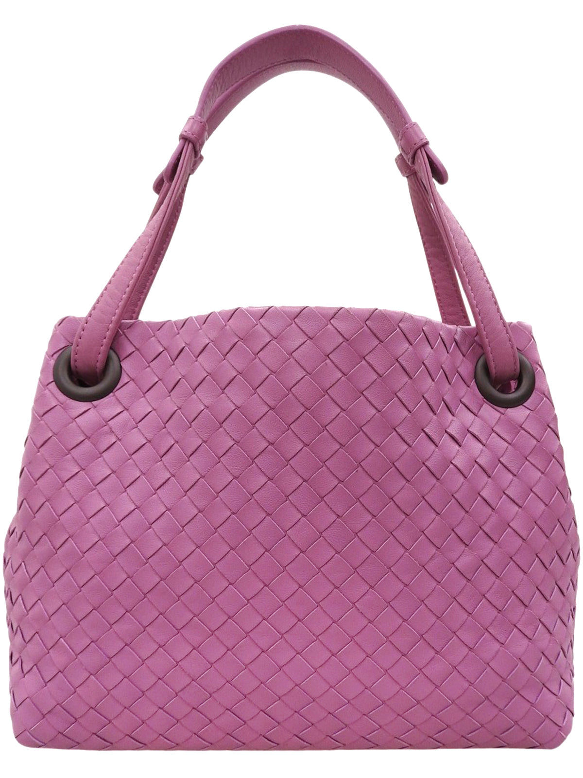 イントレチャートハンドバッグ パープル