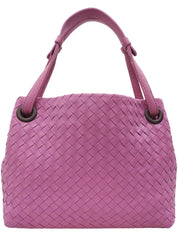 イントレチャートハンドバッグ パープル