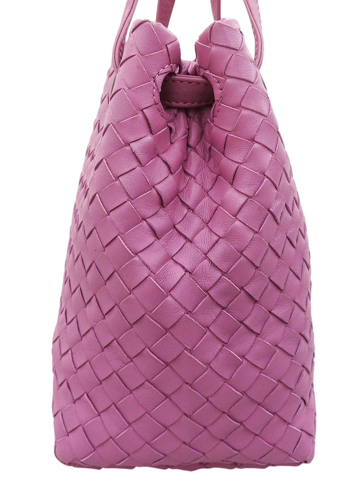 イントレチャートハンドバッグ パープル