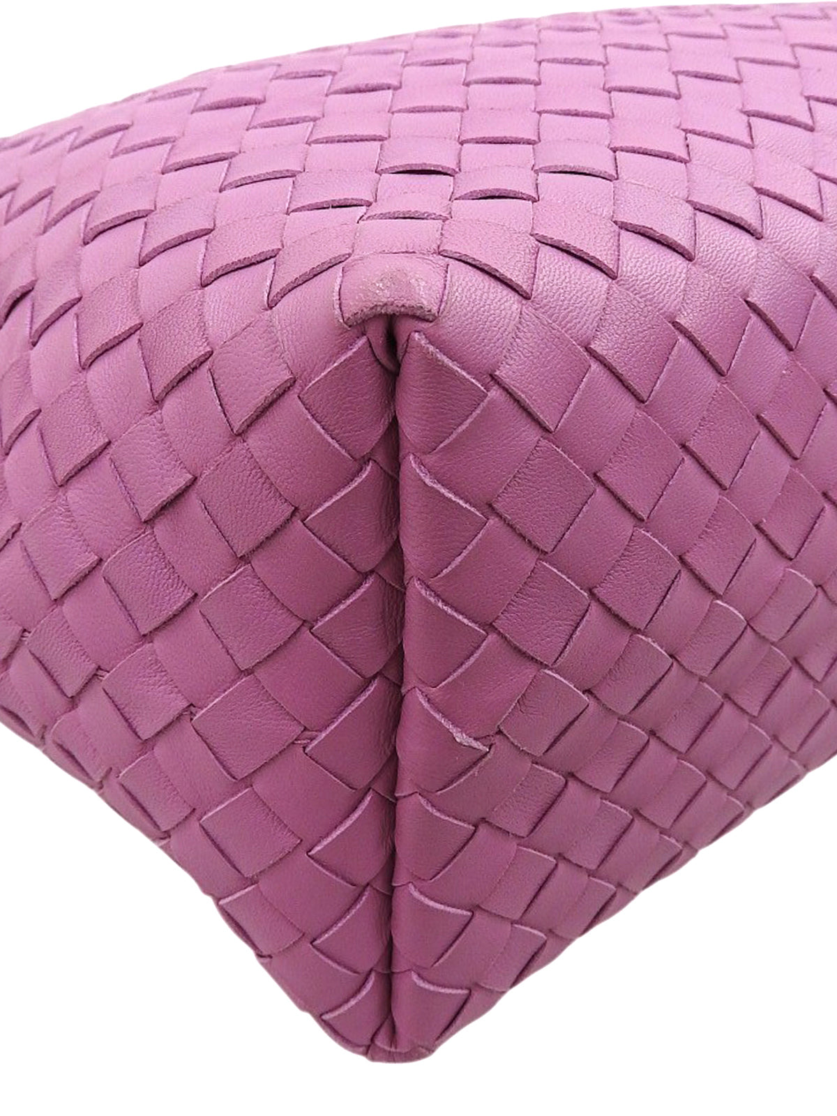 イントレチャートハンドバッグ パープル