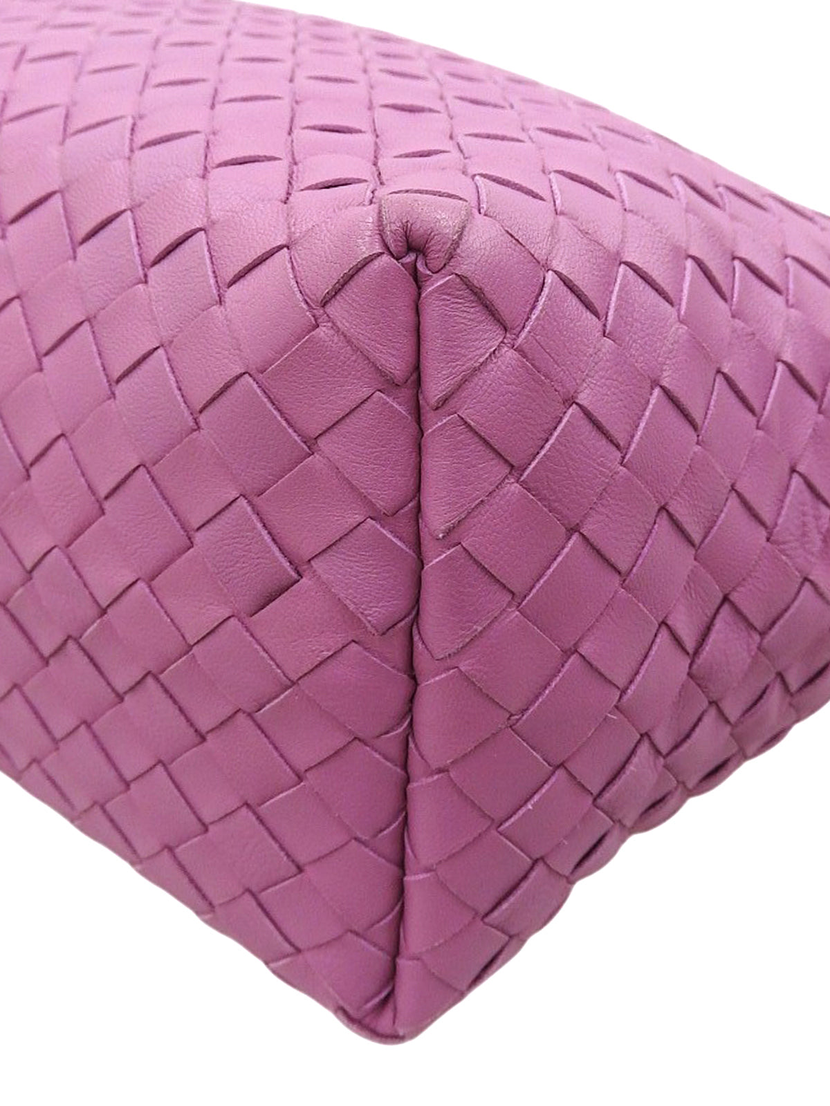 イントレチャートハンドバッグ パープル