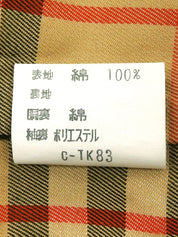 Nova Check Lining Trench Coat Khaki