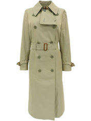 Nova Check Lining Trench Coat Khaki